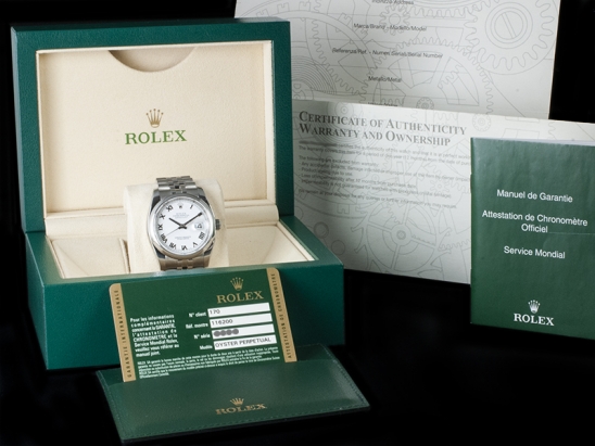 劳力士 (Rolex) Datejust 36 Jubilee White/Bianco 116200